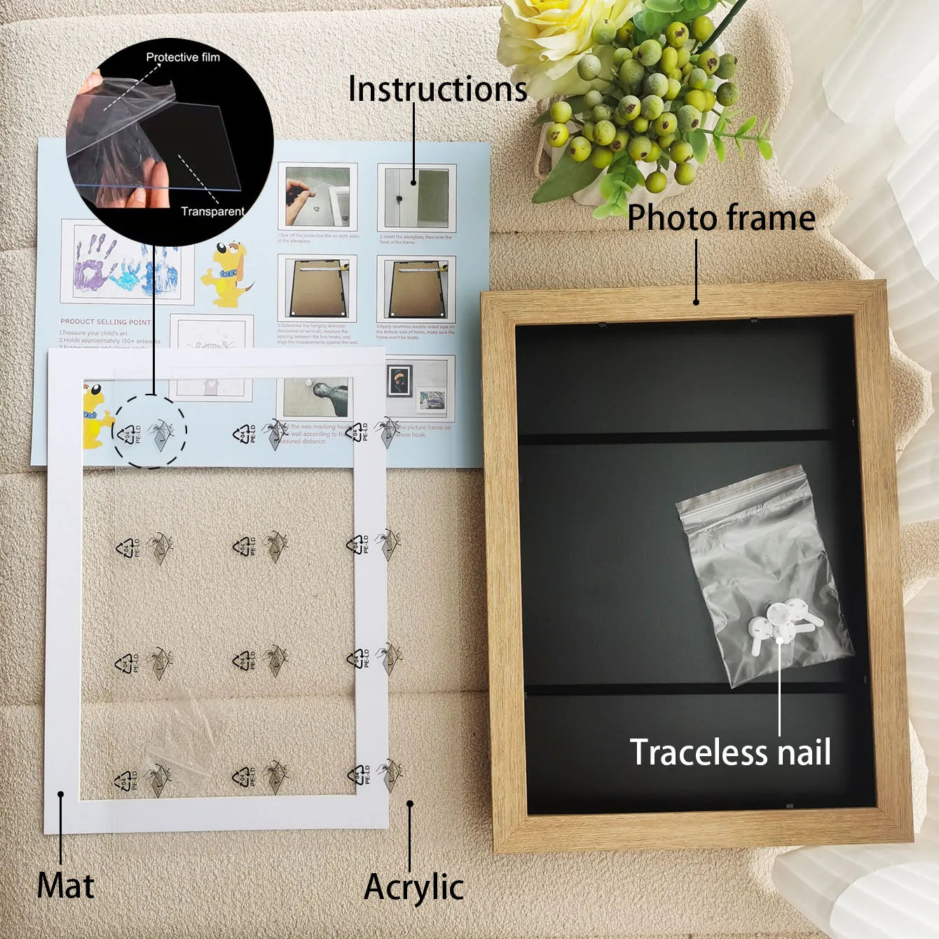 Kids Art Display Frame