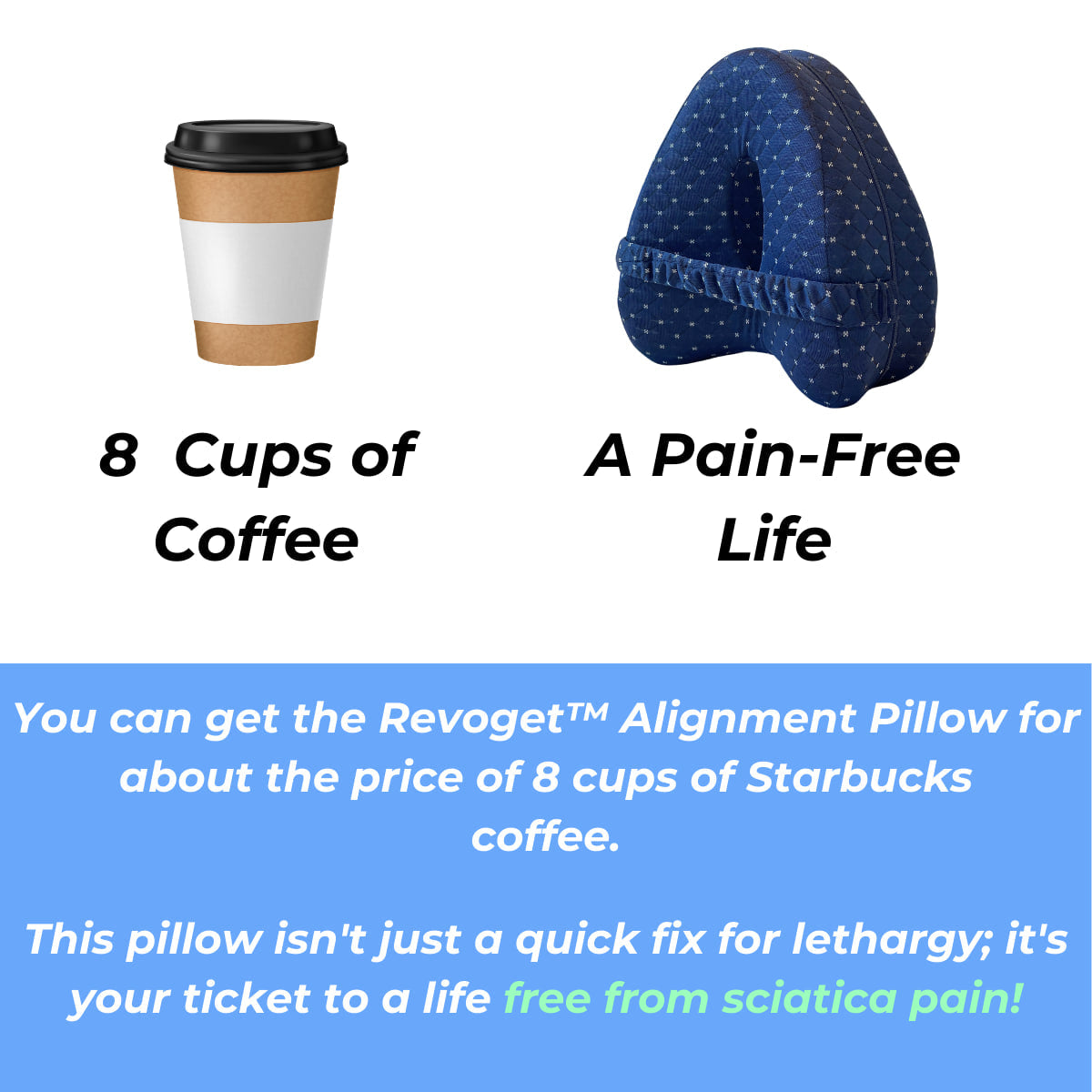 DreamAlign Hip Pillow