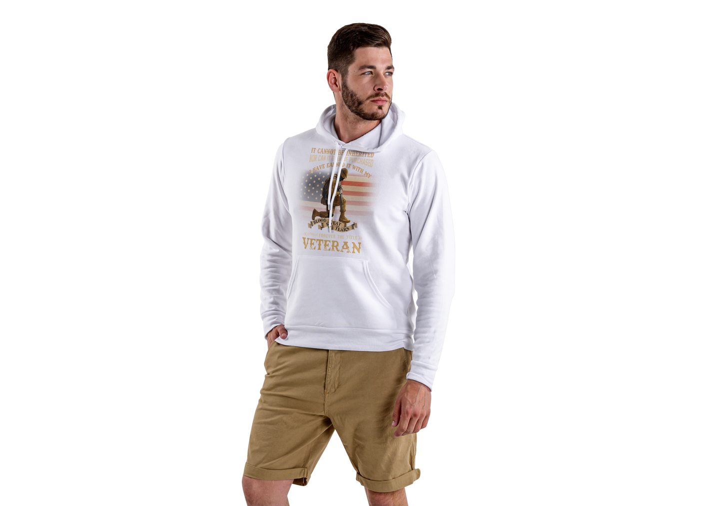 VETERANS Can't Be Bought Has to Be Earned SWEATSHIRT
