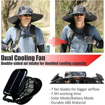 Breezy Solar Cool Shade Hat