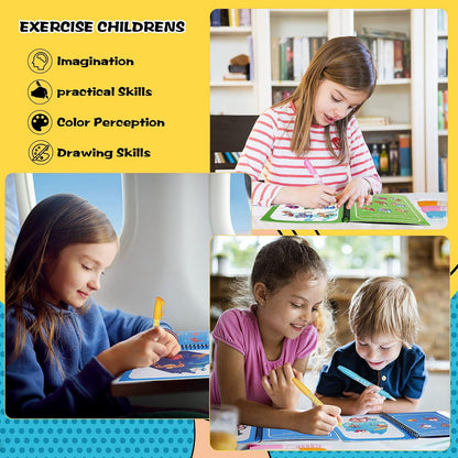 Colorful Travel Water Books