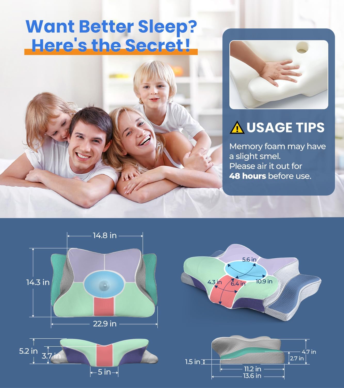 Cool Comfort Neck Pillow