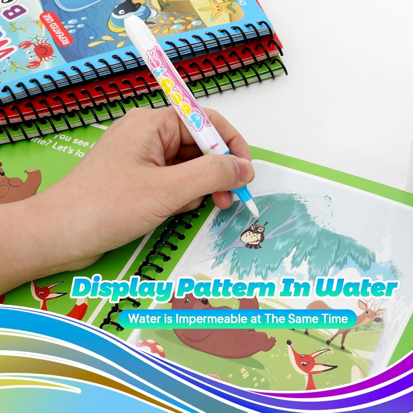 Magic Water Doodle Books for Kids