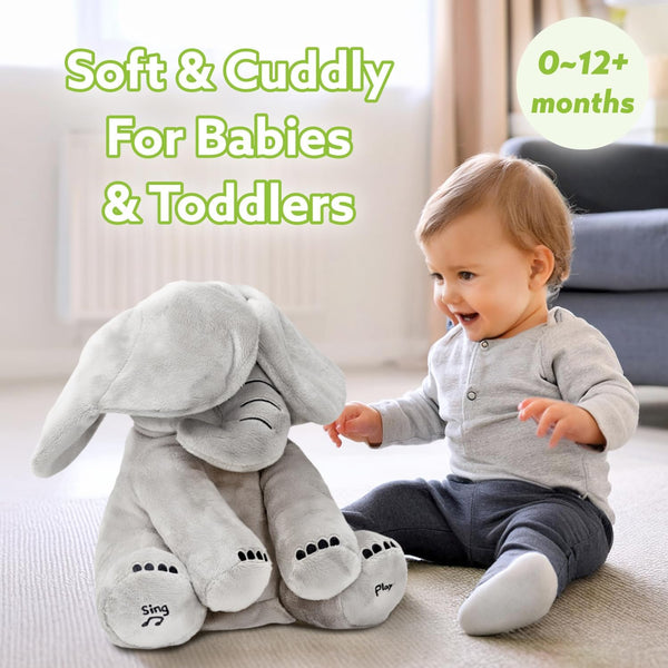 Peek a Boo Elephant Toy