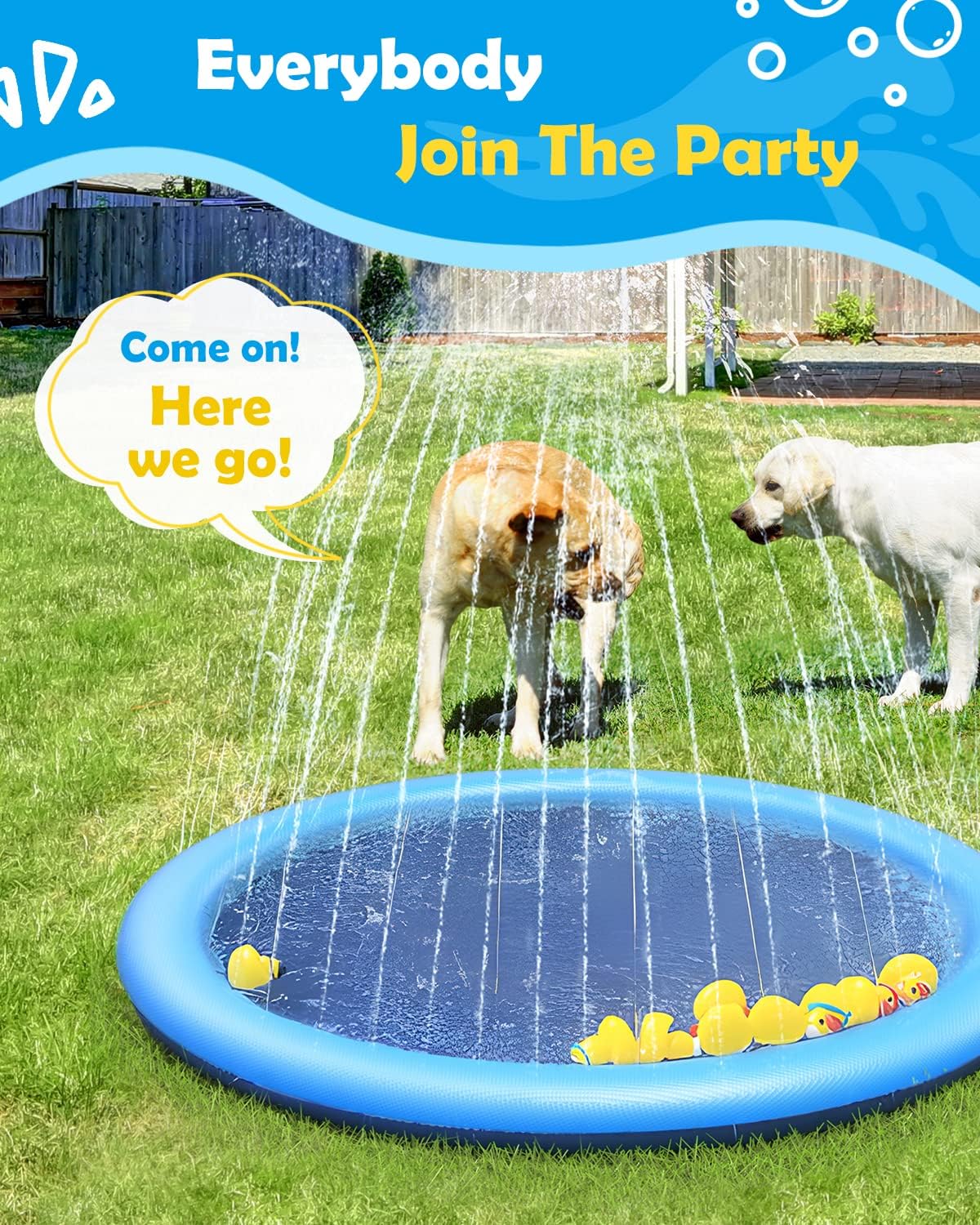 Fun Splash Pad for Dogs