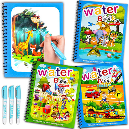 Colorful Travel Water Books