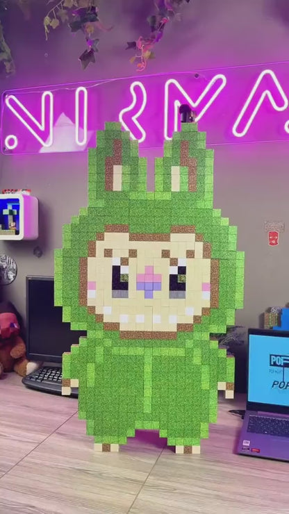 100 pcs Minecraft Magnetic Building Blocks Set